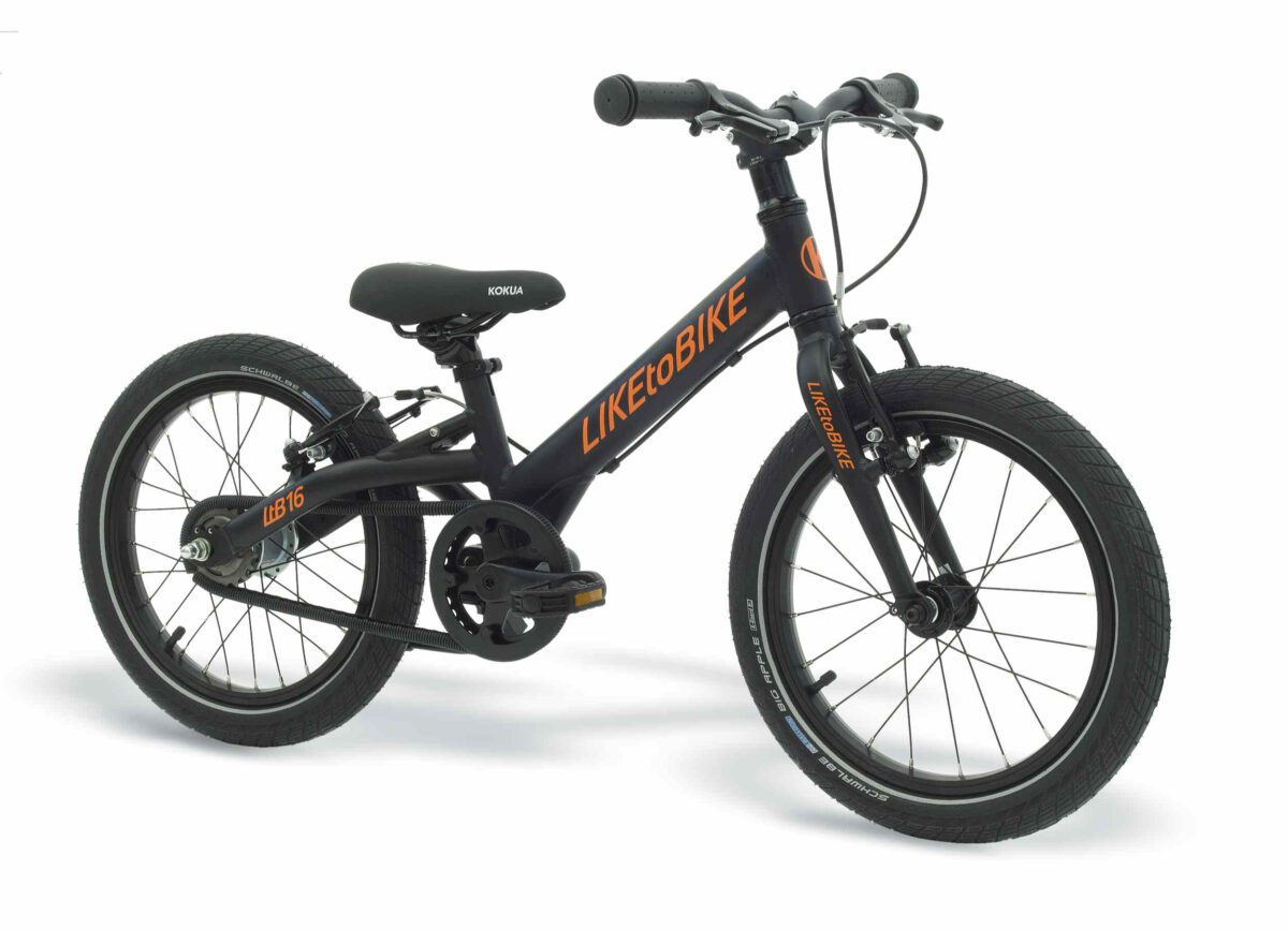 LIKEtoBIKE 16S Automatix – 16” Kids Bike with Automatic 2-Speed Hub